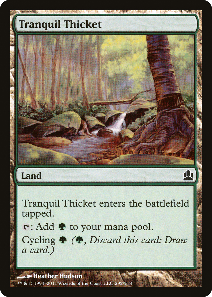 Tranquil Thicket (CMD-292) [Commander 2011]