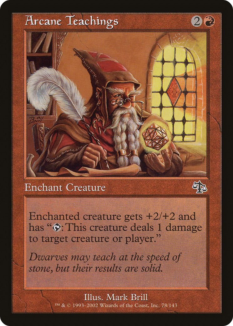 Arcane Teachings (JUD-078) [Judgment] Foil
