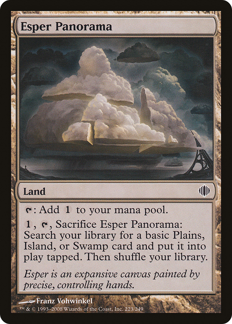 Esper Panorama (ALA-223) [Shards of Alara]