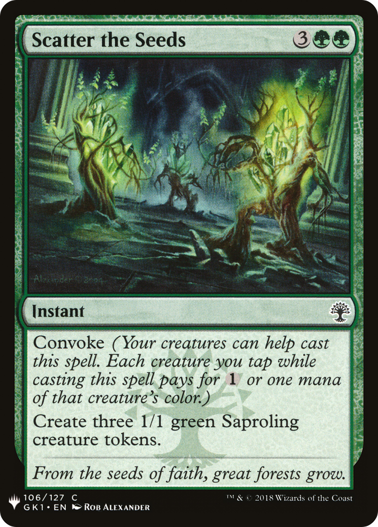 Scatter the Seeds (LIST-106) [The List]