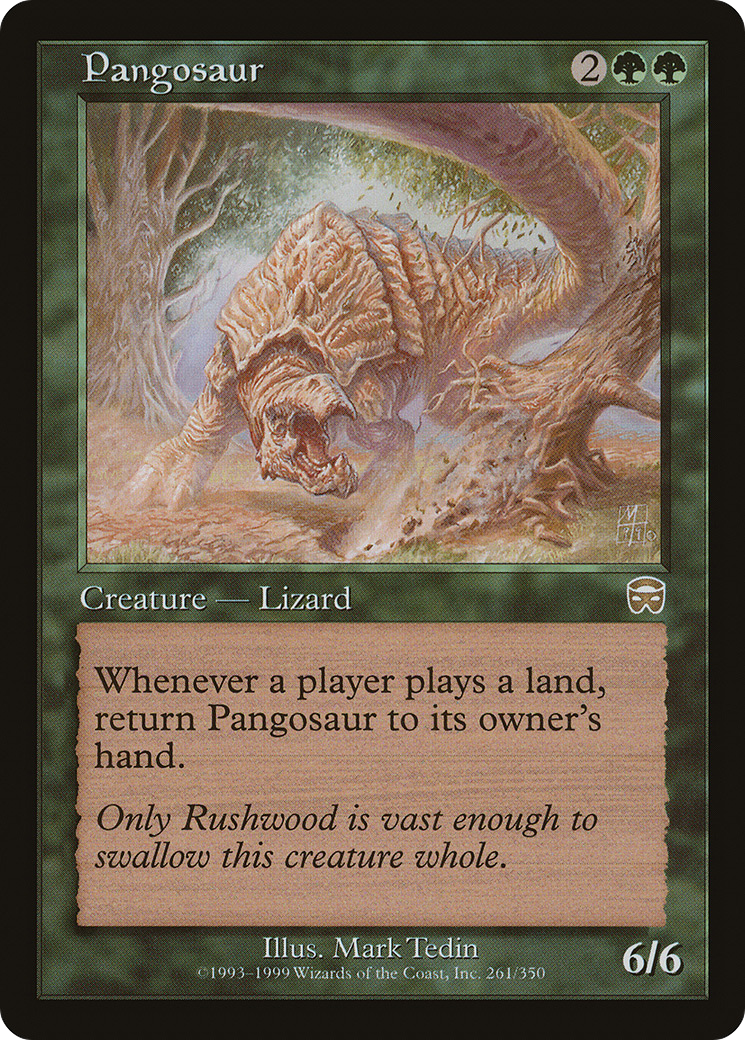 Pangosaur (MMQ-261) [Mercadian Masques] Foil