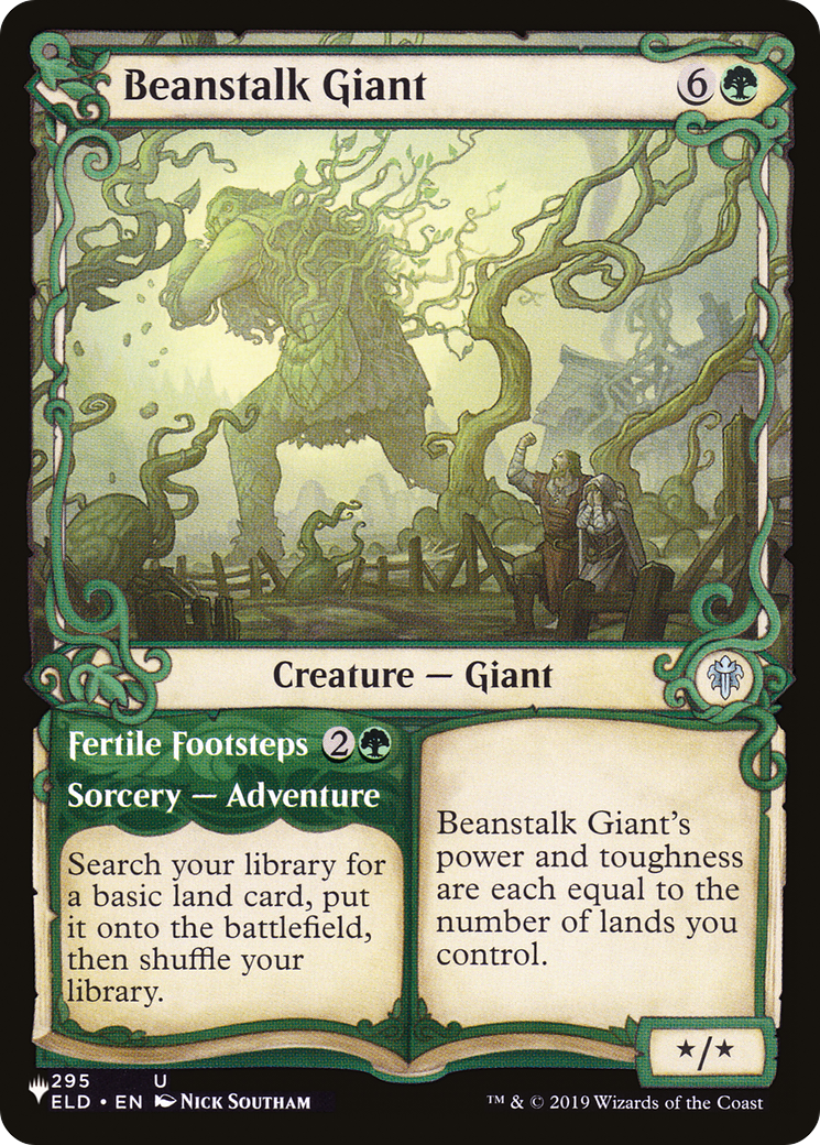 Beanstalk Giant (Showcase) (LIST-295/269) [The List]