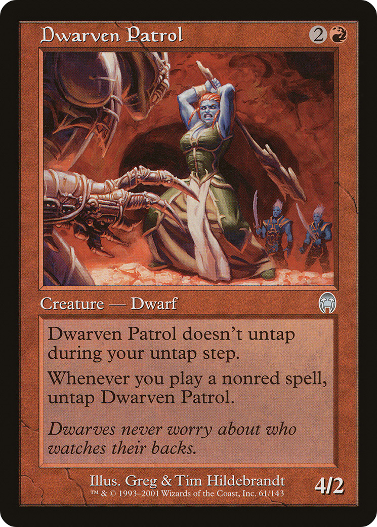 Dwarven Patrol (APC-061) [Apocalypse] Foil