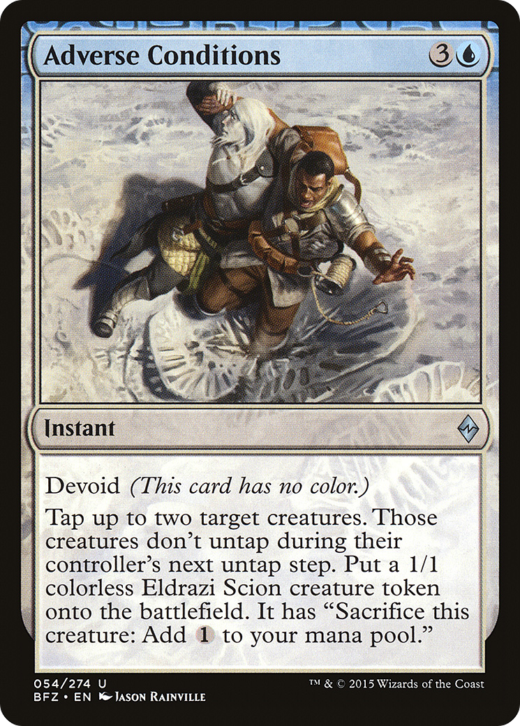 Adverse Conditions (BFZ-054) [Battle for Zendikar]