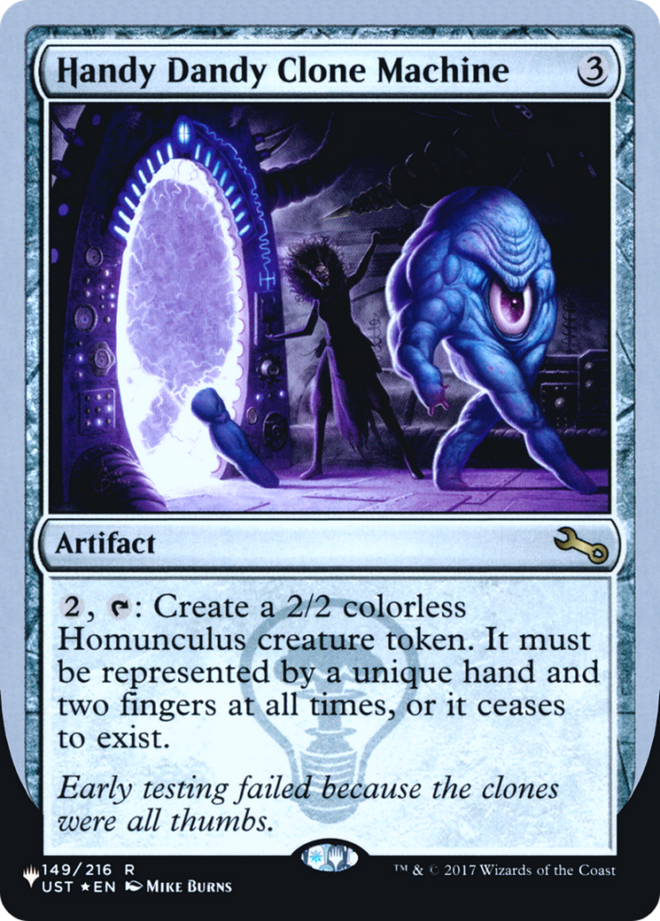 Handy Dandy Clone Machine (LIST-149/216) [The List (Unfinity Foil Edition)] Foil
