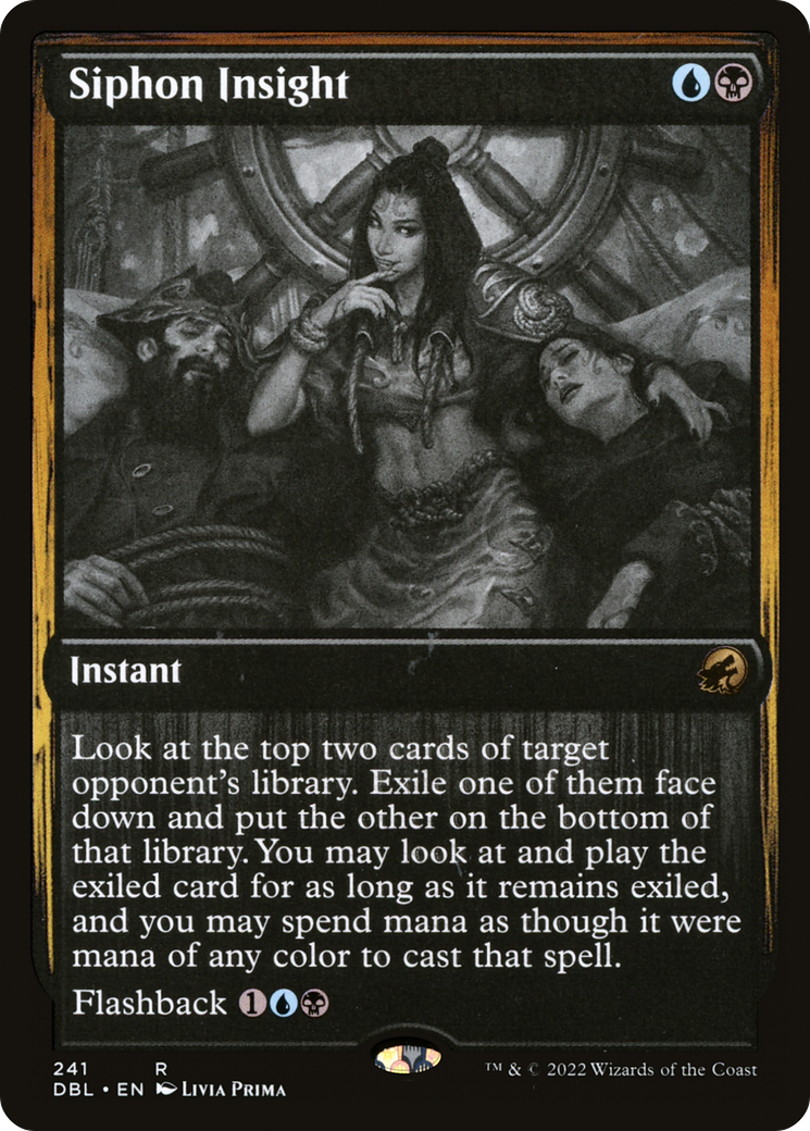 Siphon Insight (DBL-241) [Innistrad: Double Feature]