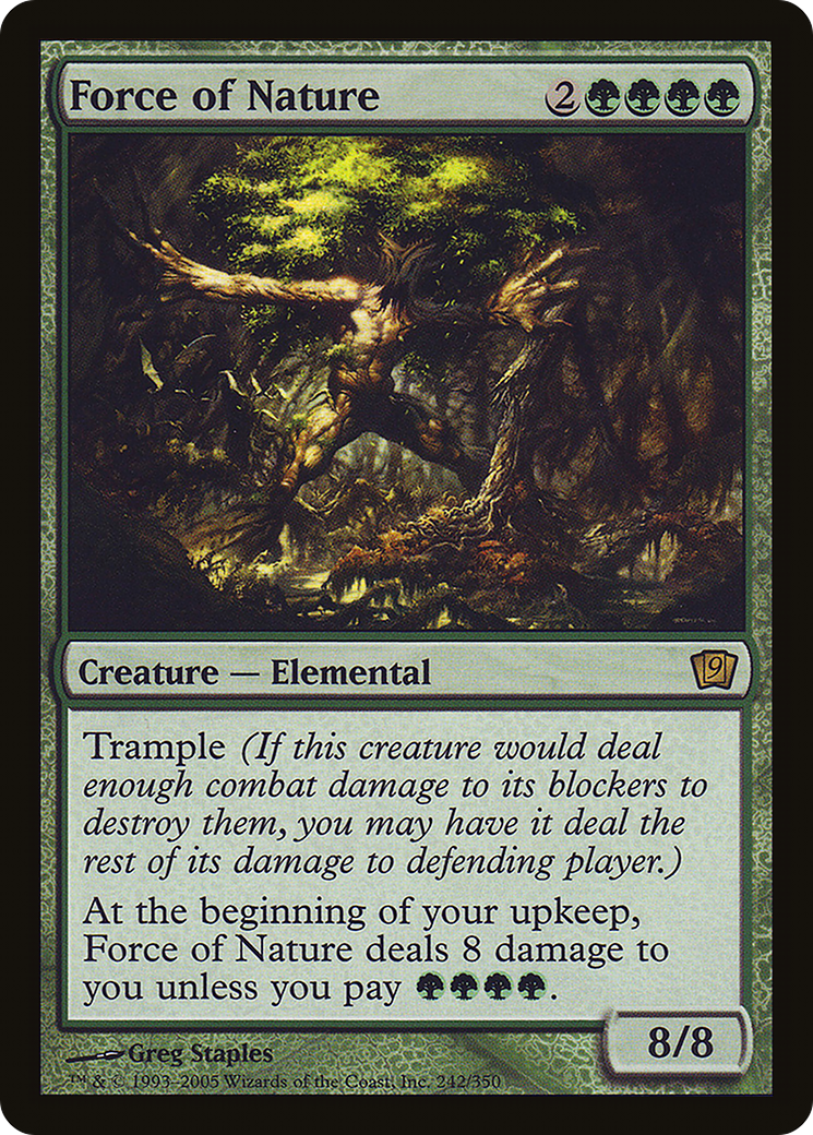 Force of Nature (9ED-242) [9th Edition]