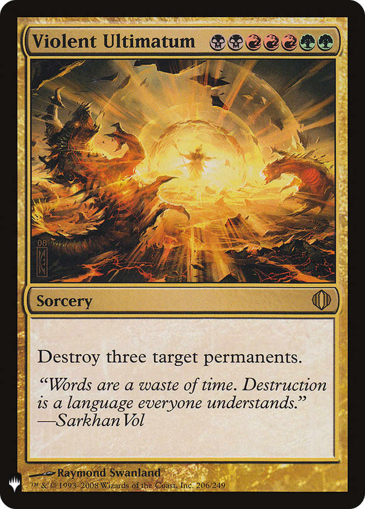 Violent Ultimatum (LIST-206/249) [The List]