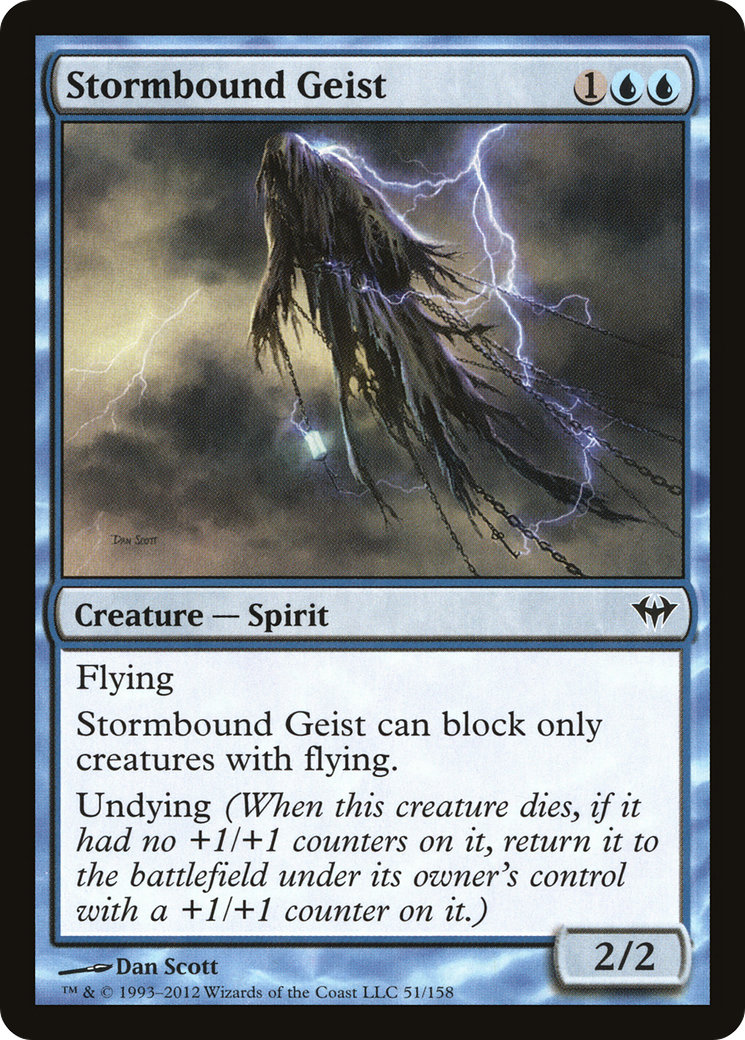 Stormbound Geist (DKA-051) [Dark Ascension]
