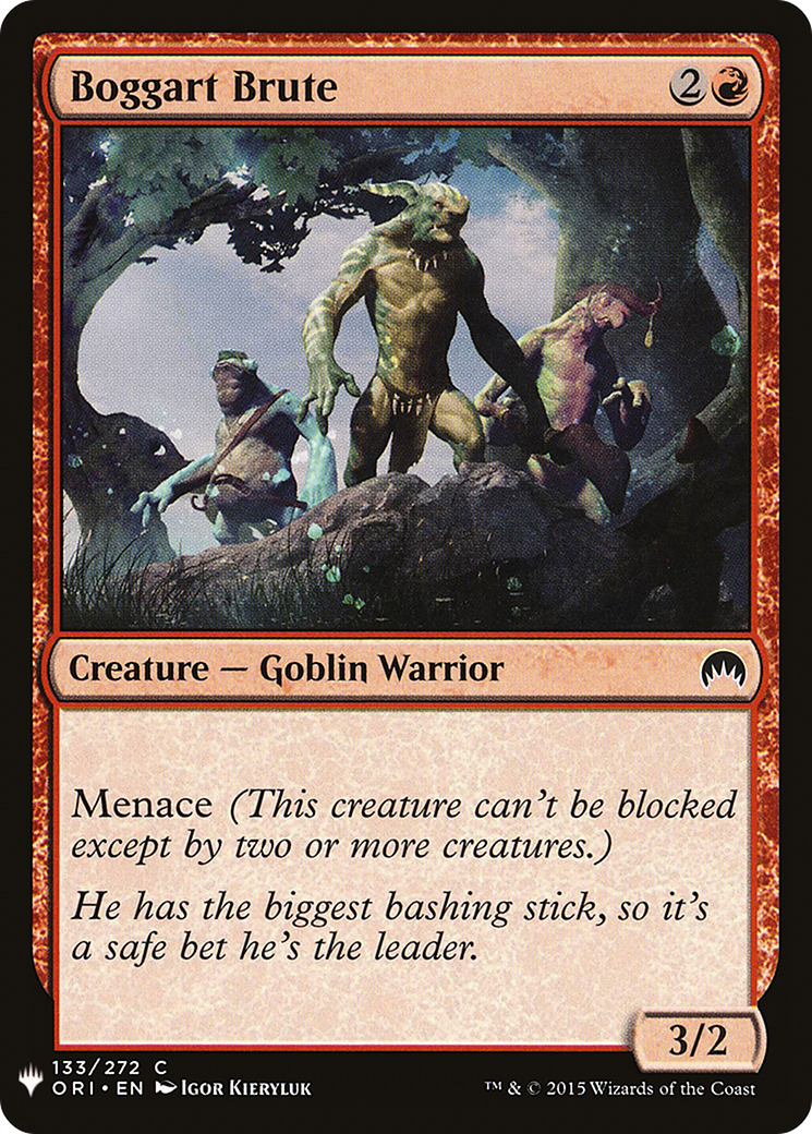 Boggart Brute (LIST-133) [The List]