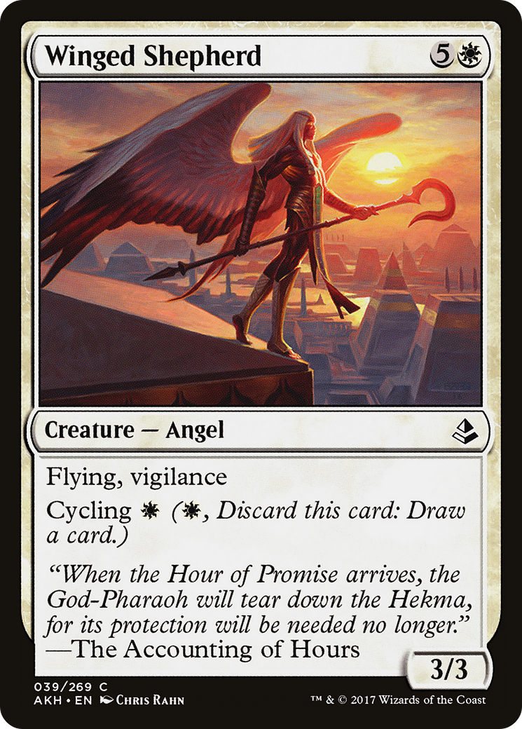 Winged Shepherd (AKH-039) [Amonkhet] Foil