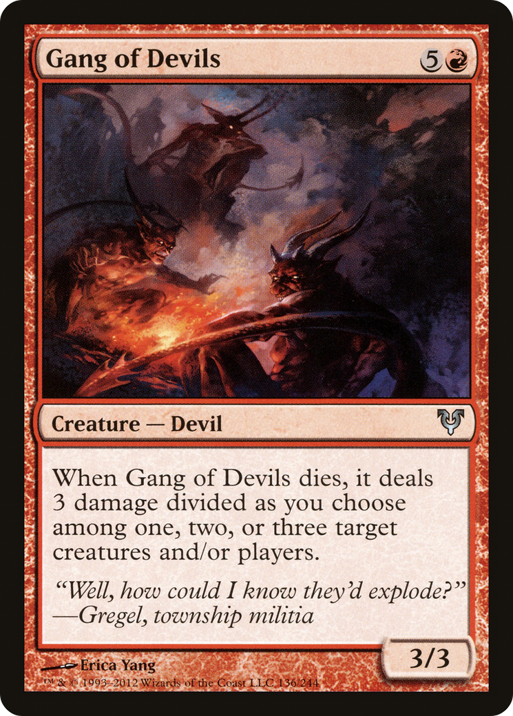 Gang of Devils (AVR-136) [Avacyn Restored]