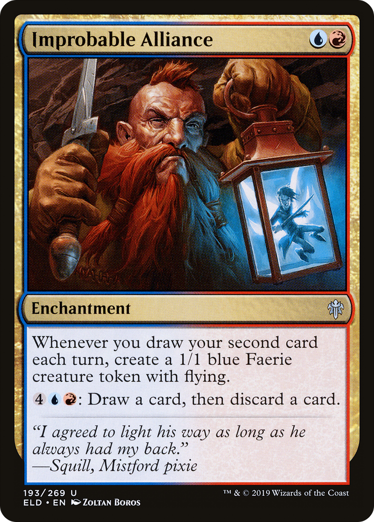 Improbable Alliance (ELD-193) [Throne of Eldraine] Foil
