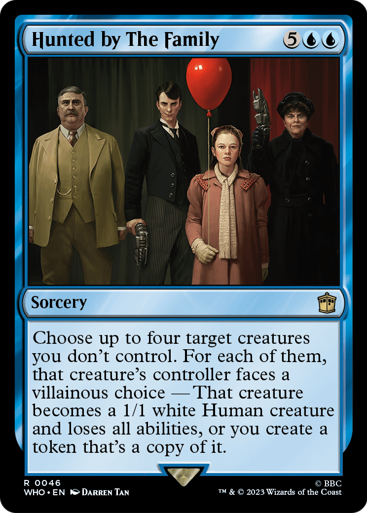 Hunted by The Family (WHO-046) [Doctor Who] Foil