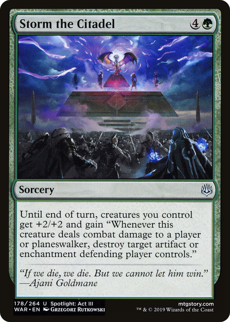 Storm the Citadel (WAR-178) [War of the Spark]