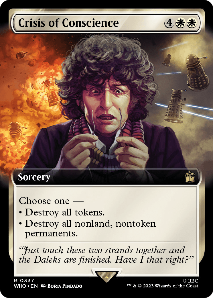 Crisis of Conscience (Extended Art) (WHO-337) [Doctor Who] Foil