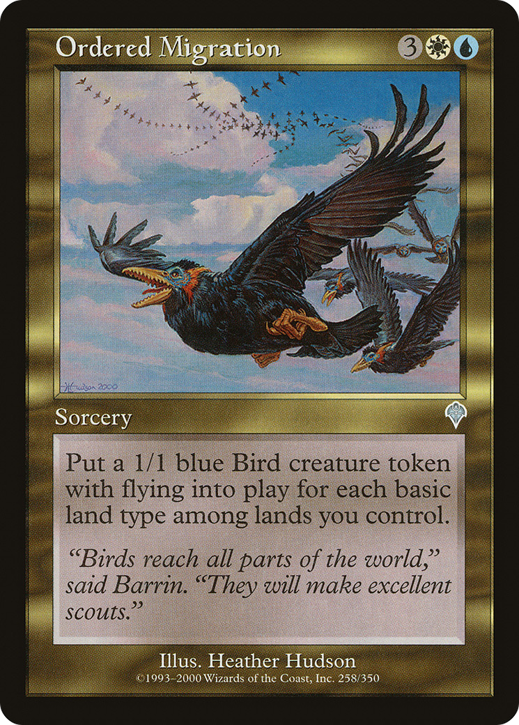 Ordered Migration (INV-258) [Invasion] Foil
