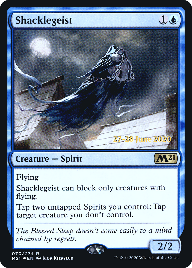 Shacklegeist (PRE-070) [Core Set 2021 Promos] Foil