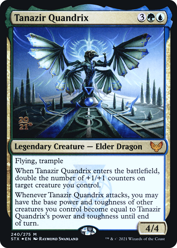 Tanazir Quandrix (PRE-240) [Strixhaven: School of Mages Promos] Foil