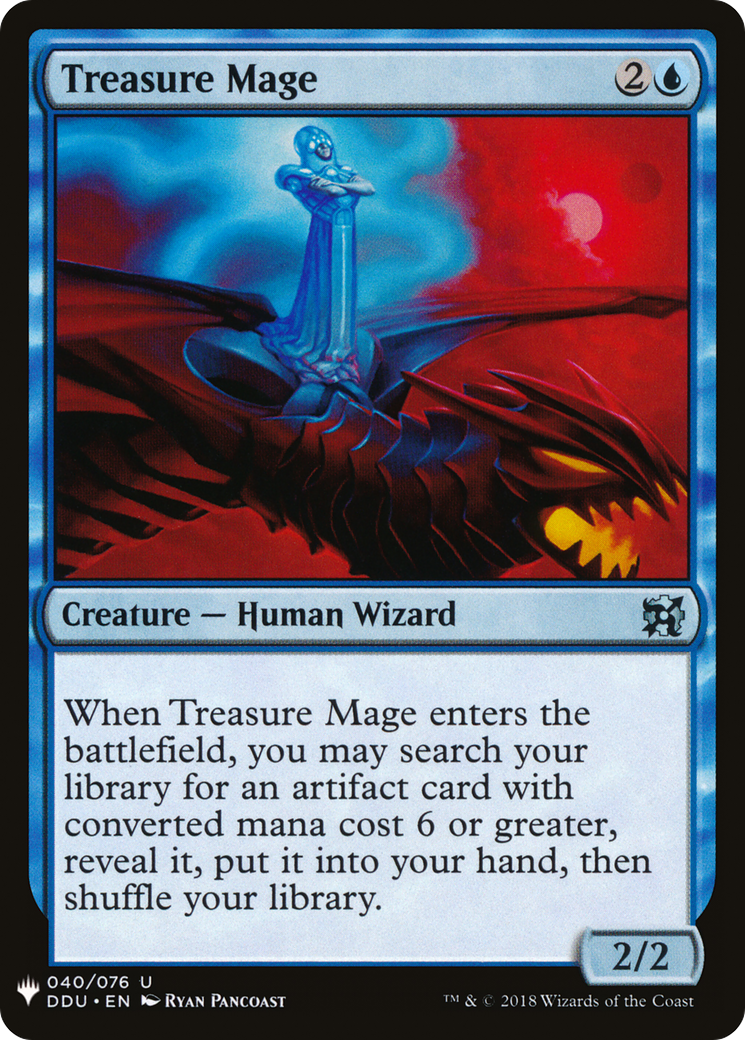 Treasure Mage (LIST-040) [The List]