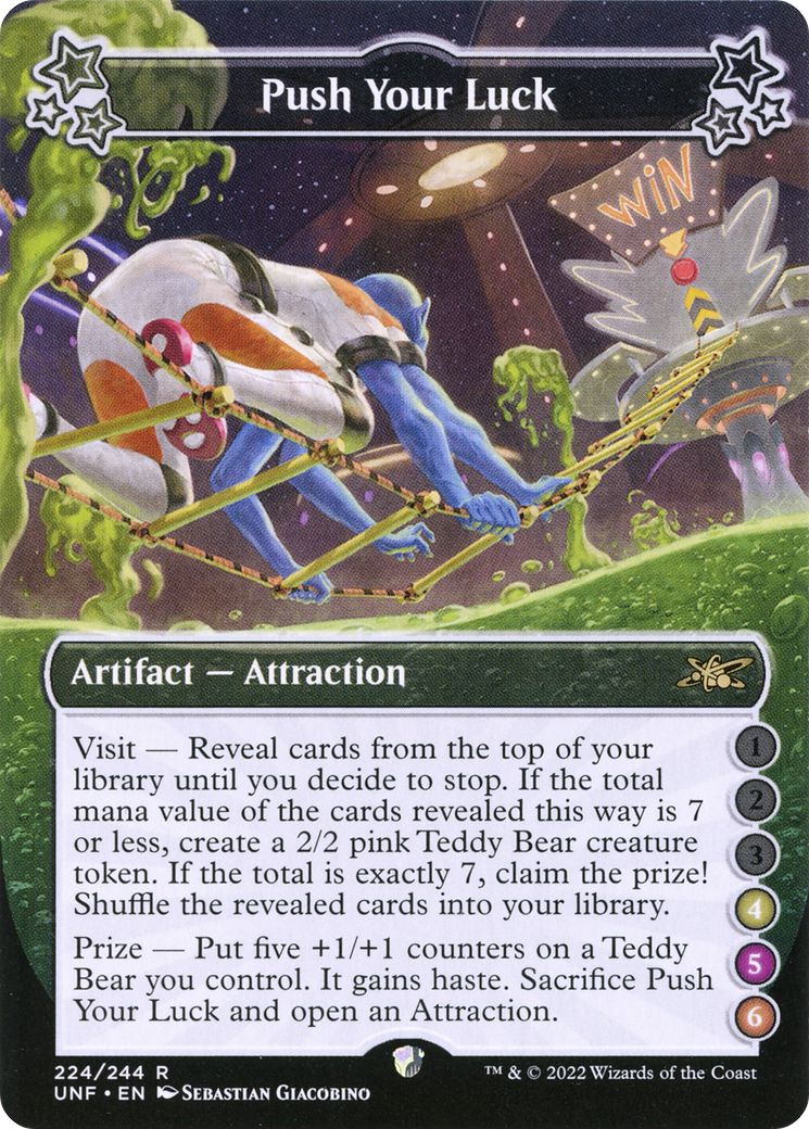 Push Your Luck (4-5-6) (UNF-224) [Unfinity] Foil