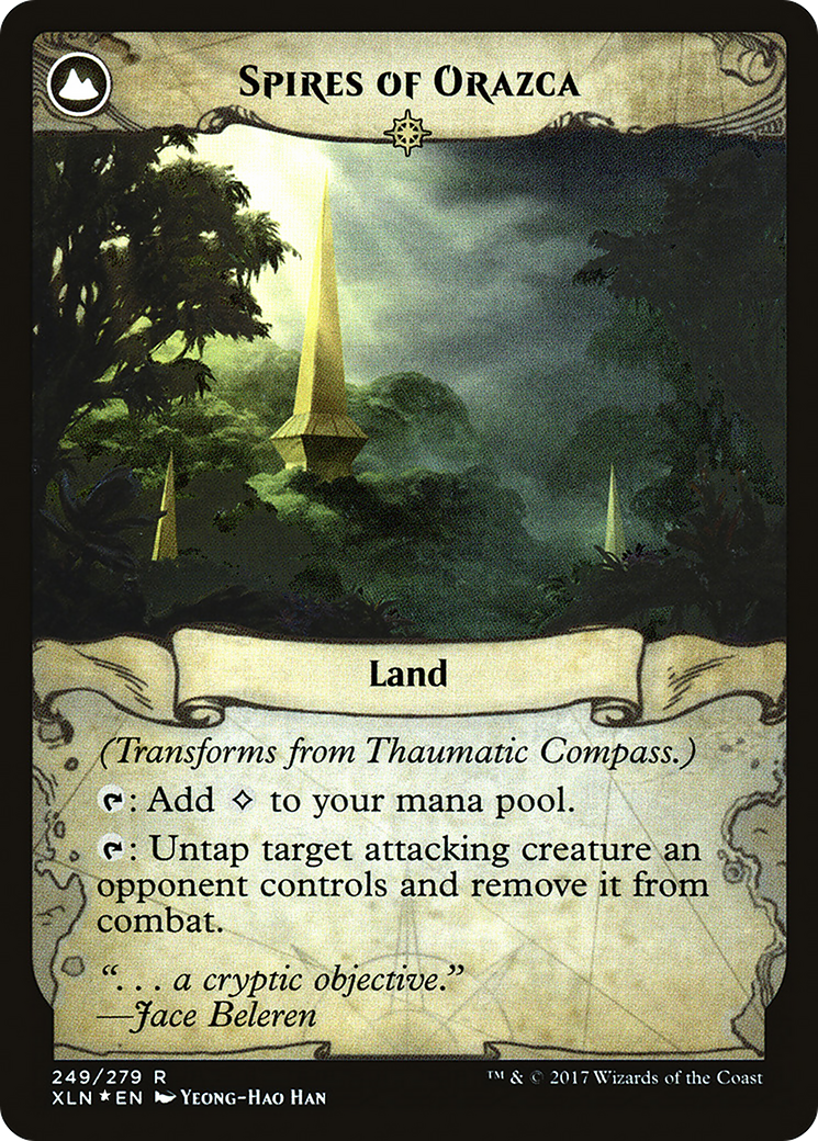 Thaumatic Compass (PRE-249) [Ixalan Promos] Foil