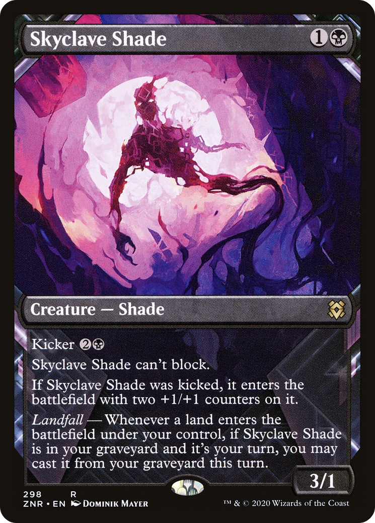 Skyclave Shade (Showcase) (ZNR-298) [Zendikar Rising]