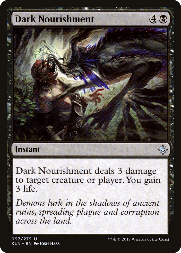 Dark Nourishment (XLN-097) [Ixalan]