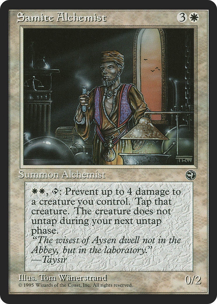 Samite Alchemist (2) [Homelands]