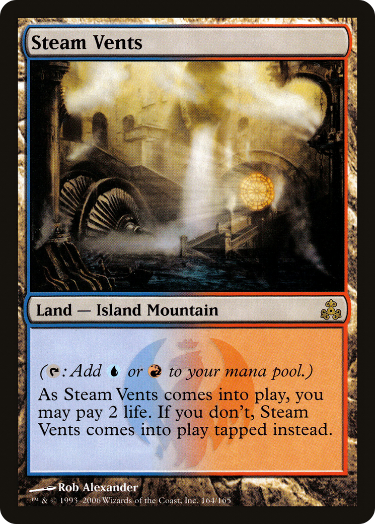Steam Vents (GPT-164) [Guildpact] Foil