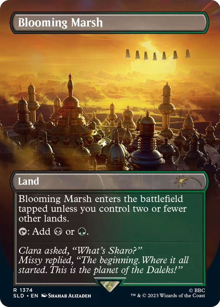 Blooming Marsh (SLD-1374) (Borderless) [Secret Lair Drop]