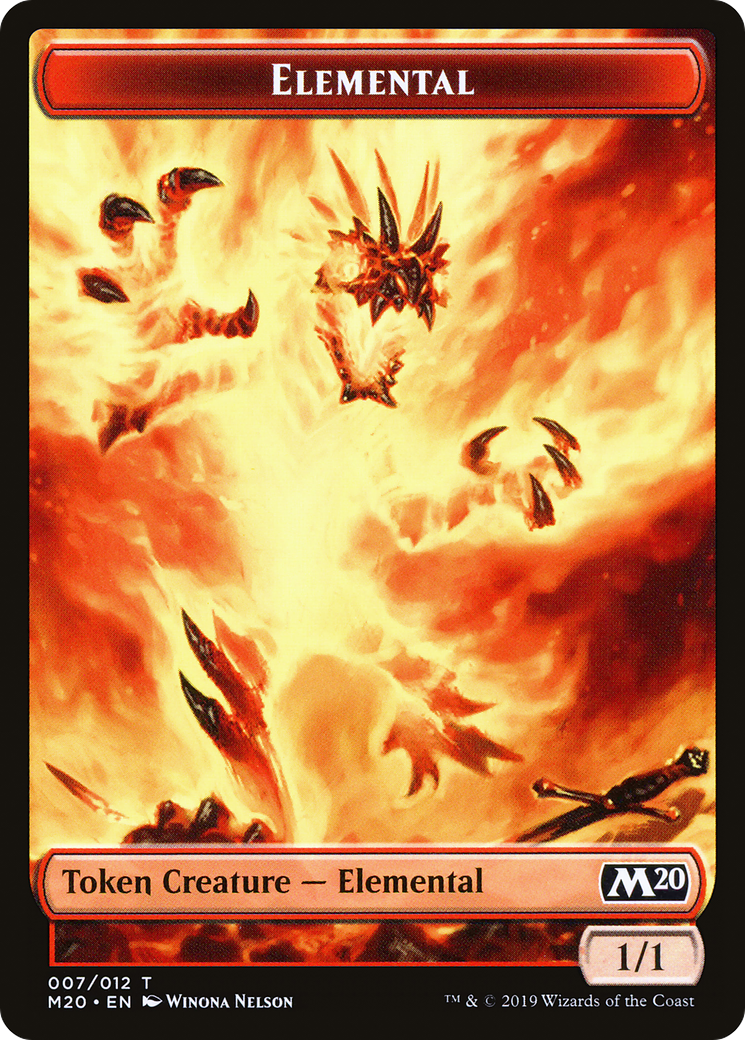 Elemental Token (M20-007) [Core Set 2020 Tokens]