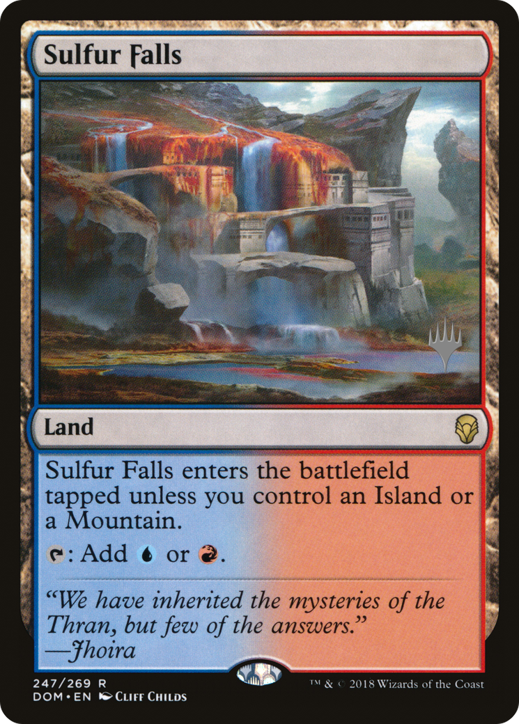 Sulfur Falls (PPM20-247) [Promo Pack: Dominaria Promos]
