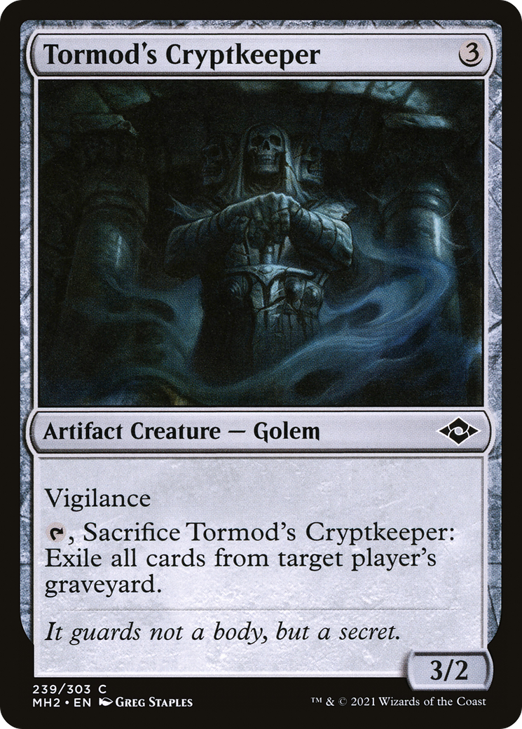 Tormod's Cryptkeeper (MH2-239) [Modern Horizons 2] Foil