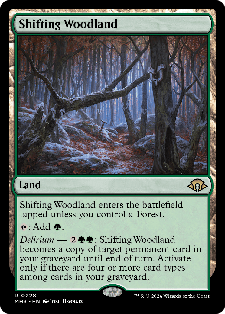 Shifting Woodland (MH3-228) [Modern Horizons 3]