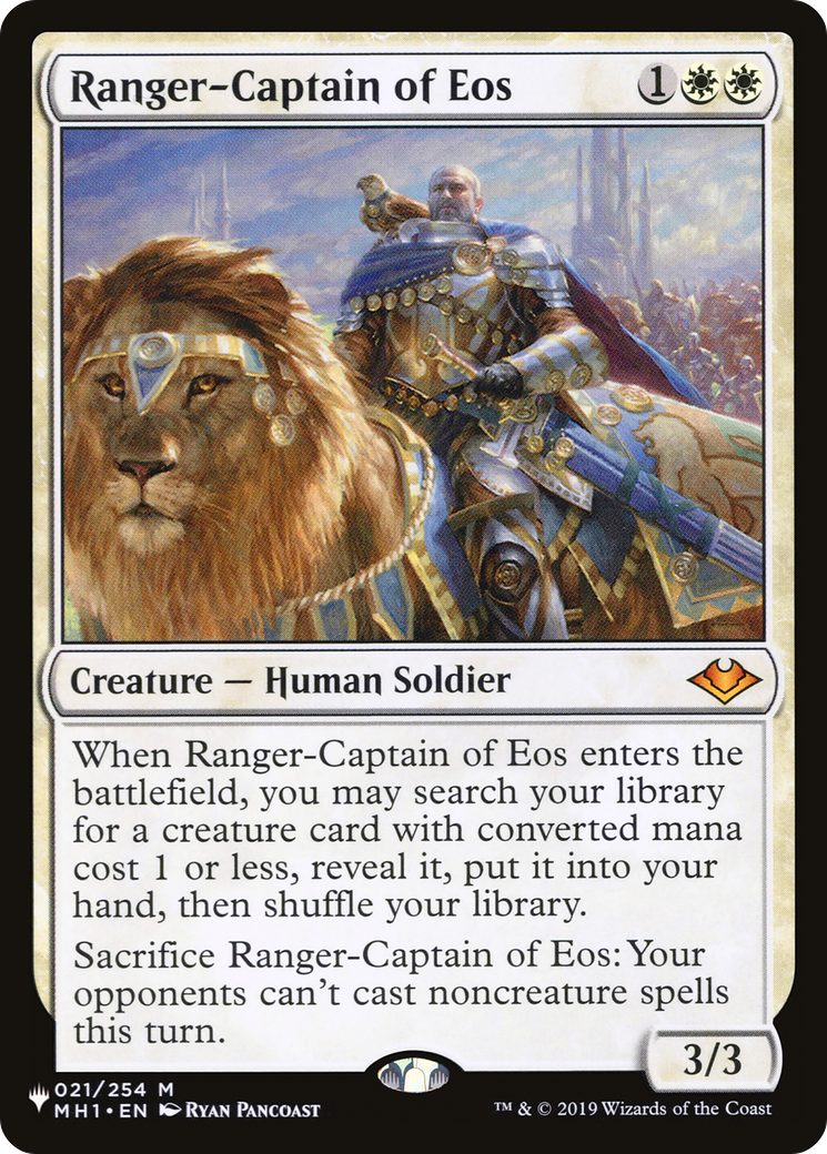 Ranger-Captain of Eos (LIST-021/254) [The List]
