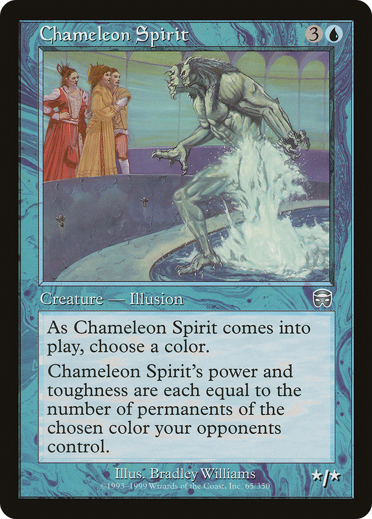 Chameleon Spirit (MMQ-065) [Mercadian Masques]