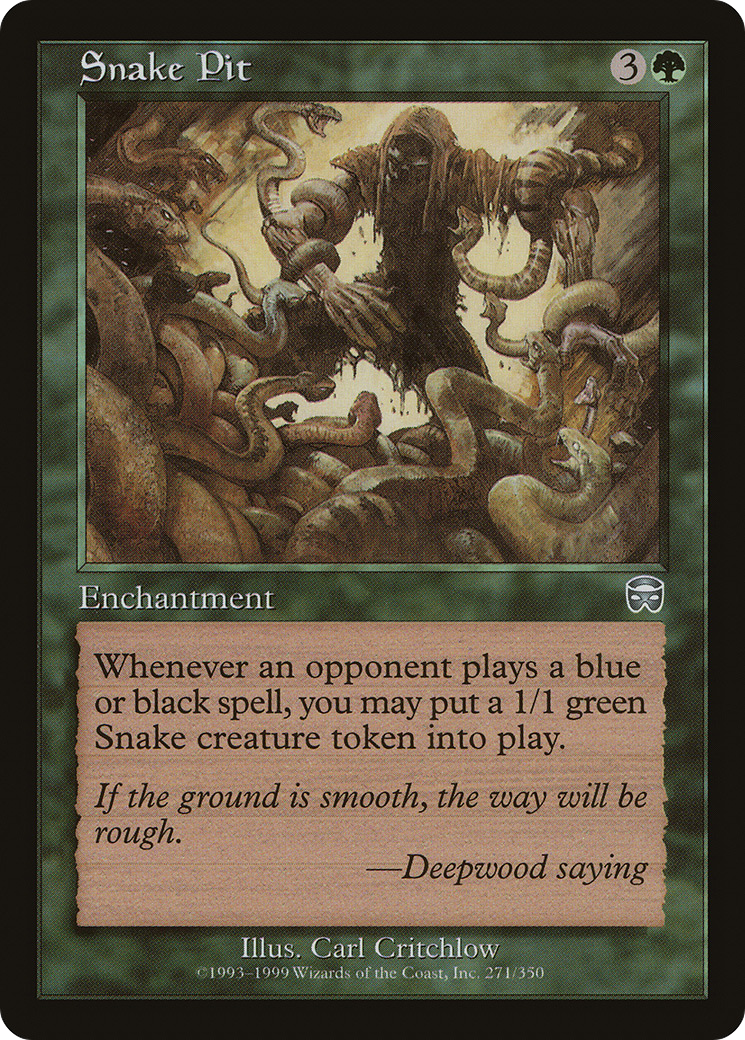 Snake Pit (MMQ-271) [Mercadian Masques]