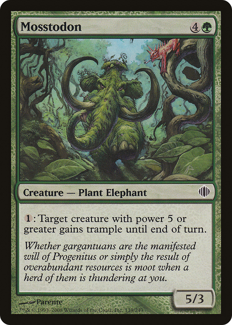 Mosstodon (ALA-139) [Shards of Alara] Foil