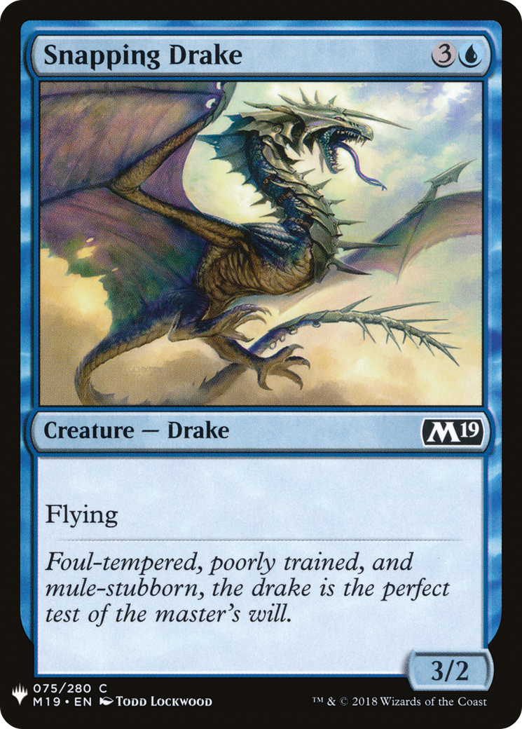 Snapping Drake (LIST-075) [The List]
