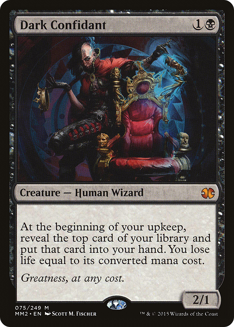 Dark Confidant (MM2-075) [Modern Masters 2015] Foil