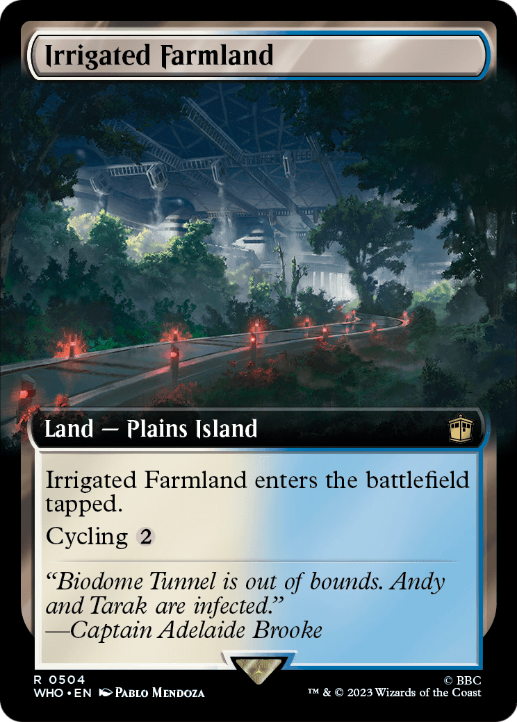 Irrigated Farmland (Extended Art) (WHO-504) [Doctor Who]