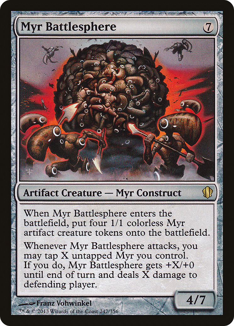 Myr Battlesphere (C13-247) [Commander 2013]