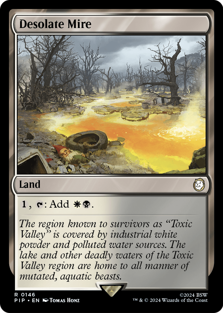 Desolate Mire (PIP-146) [Fallout] Foil