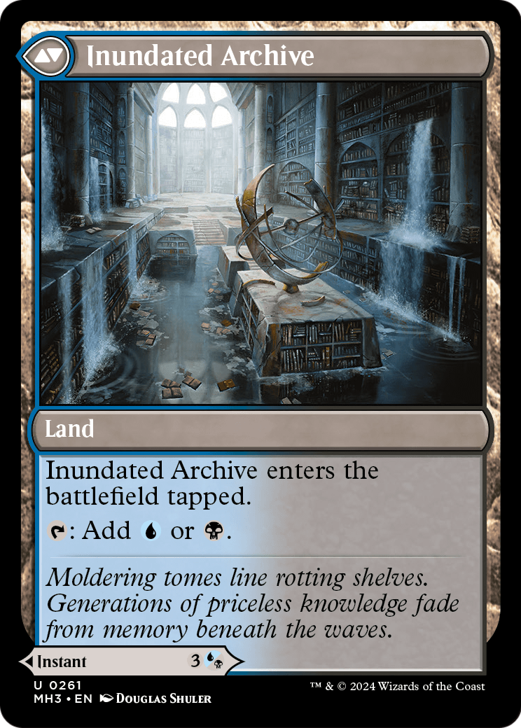 Waterlogged Teachings (MH3-261) [Modern Horizons 3]