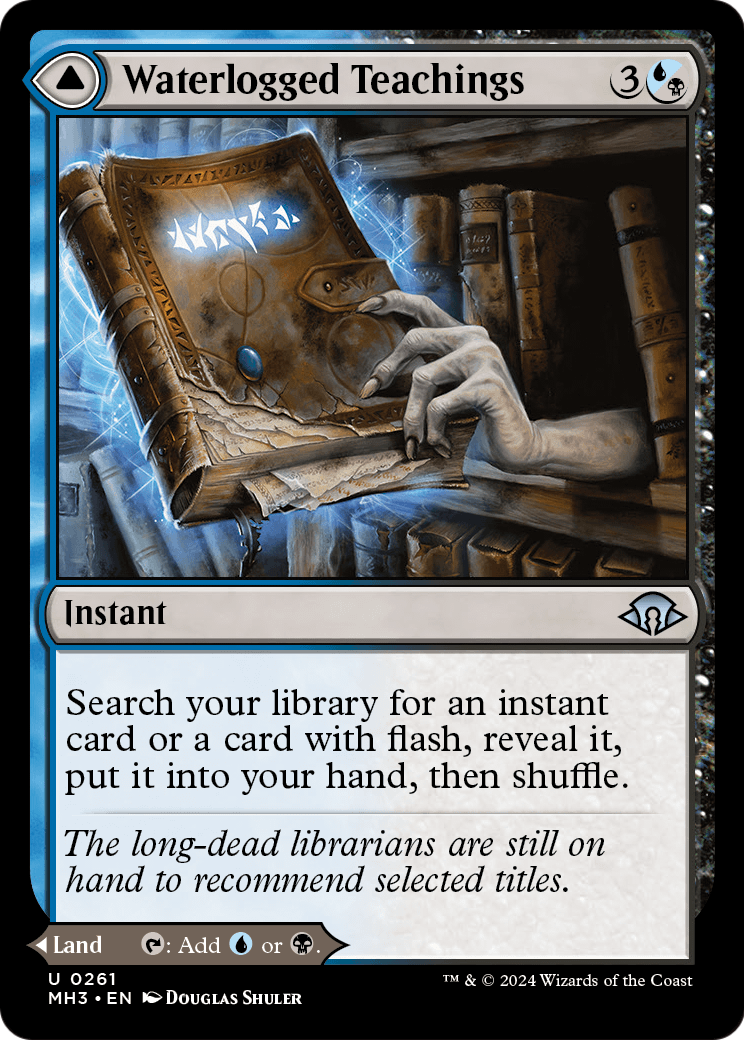 Waterlogged Teachings (MH3-261) [Modern Horizons 3] Foil