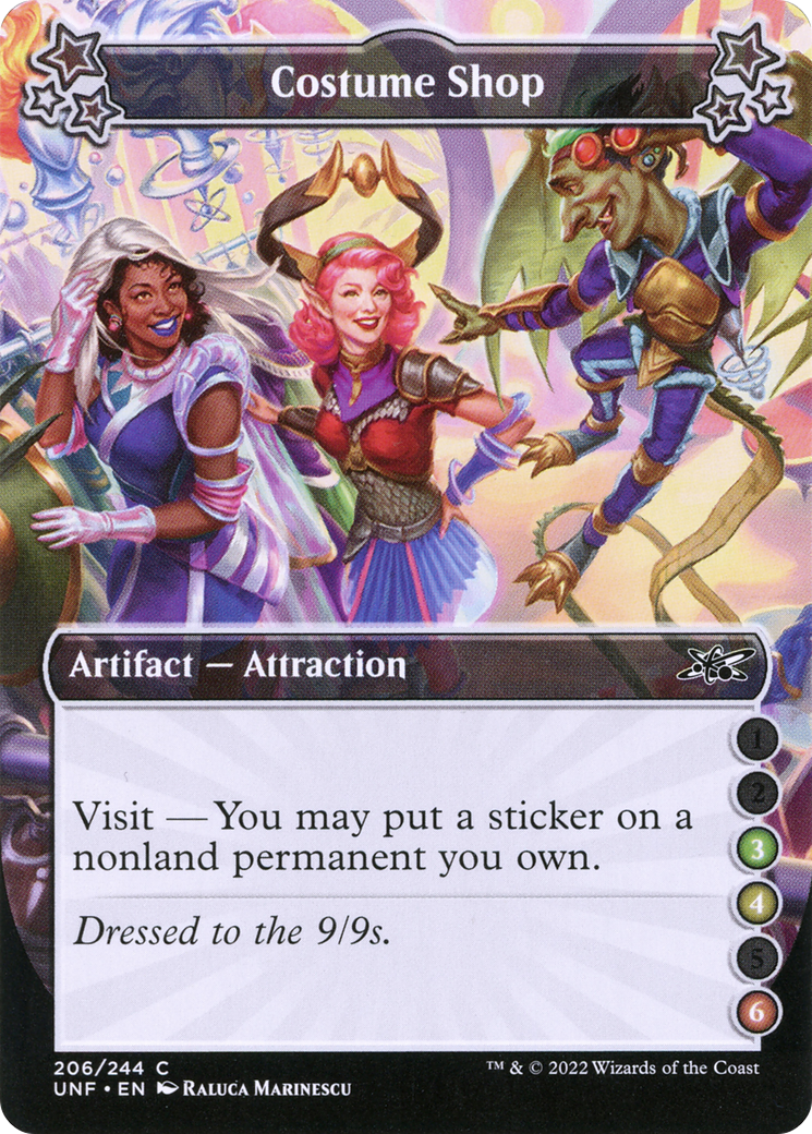 Costume Shop (3-4-6) (UNF-206) [Unfinity] Foil