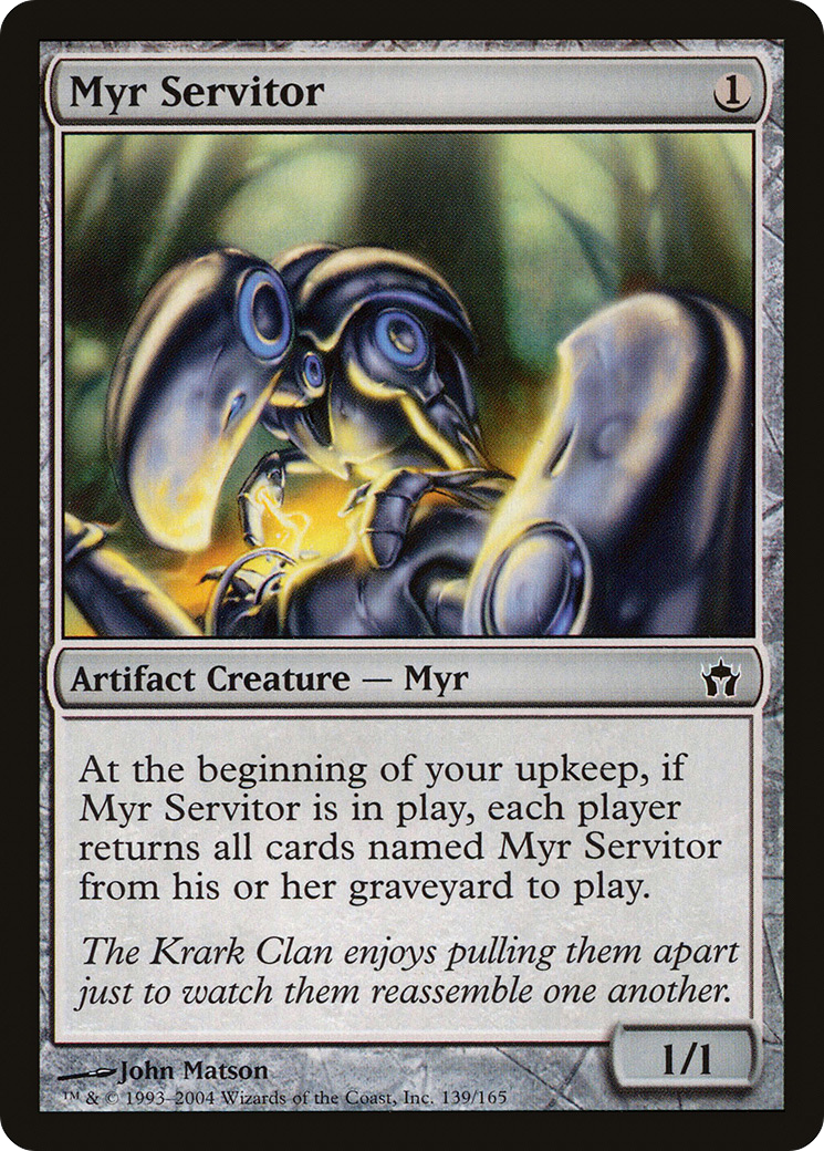 Myr Servitor (5DN-139) [Fifth Dawn]