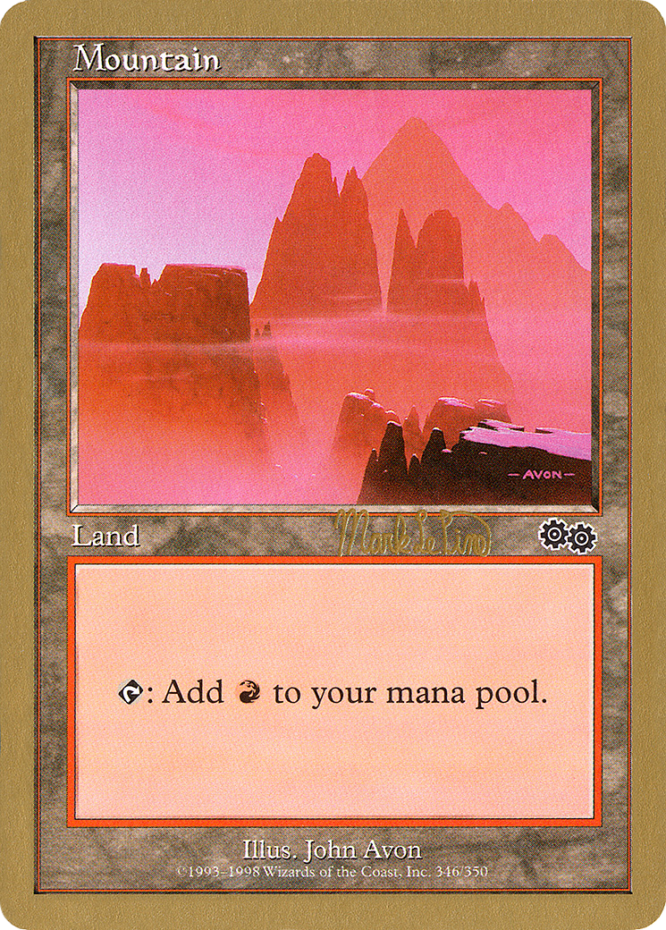 Mountain (346) - 1999 Mark Le Pine (USG) [World Championship Decks 1999]