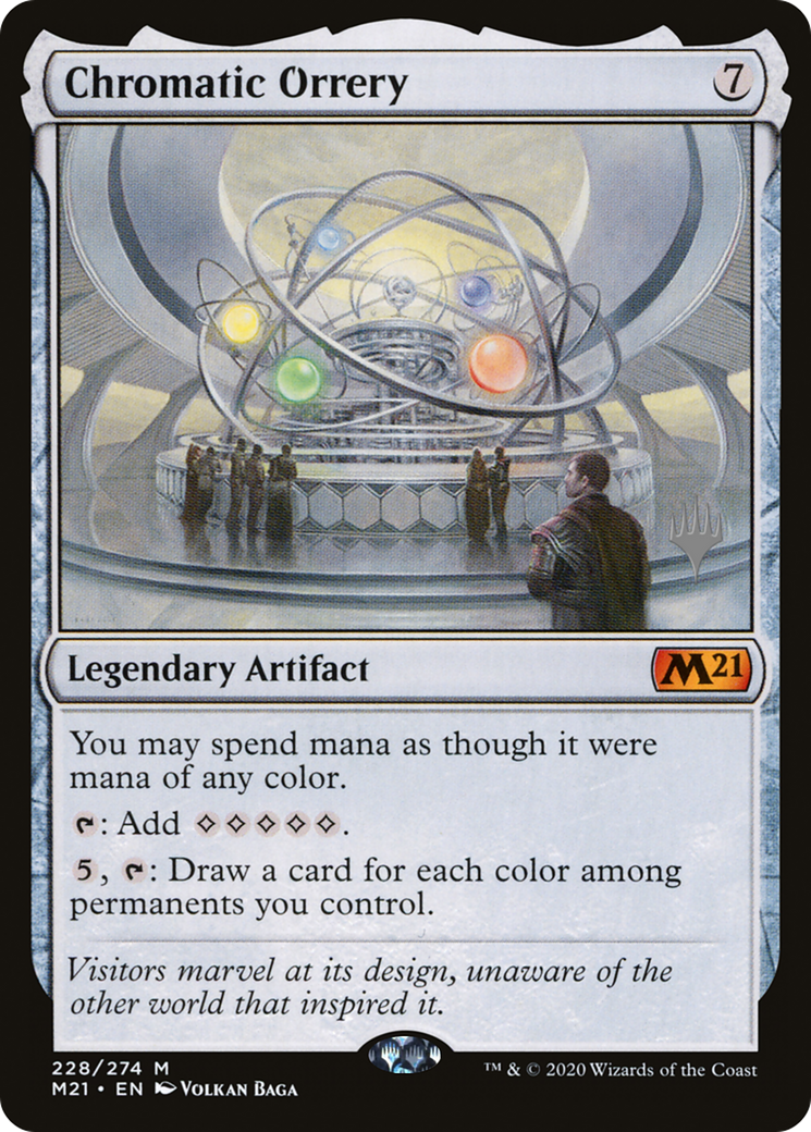 Chromatic Orrery (PPM21-228) [Promo Pack: Core Set 2021 Promos]